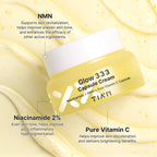 Koreansk ansiktskräm med vitamin C och niacinamide för glow och återfuktning