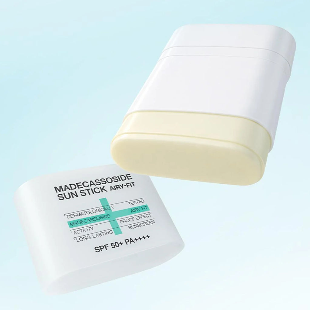 Lätt Airy Fit Sun Stick som ger högt UV-skydd utan vit hinna eller kladd