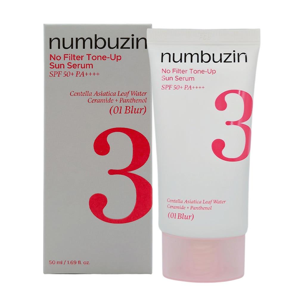 SPF50+ PA++++ med fysisk UV-filter och naturlig tone-up för ett foundationfritt resultat