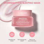 Laneige overnight eye mask tested for the sensitive eye area