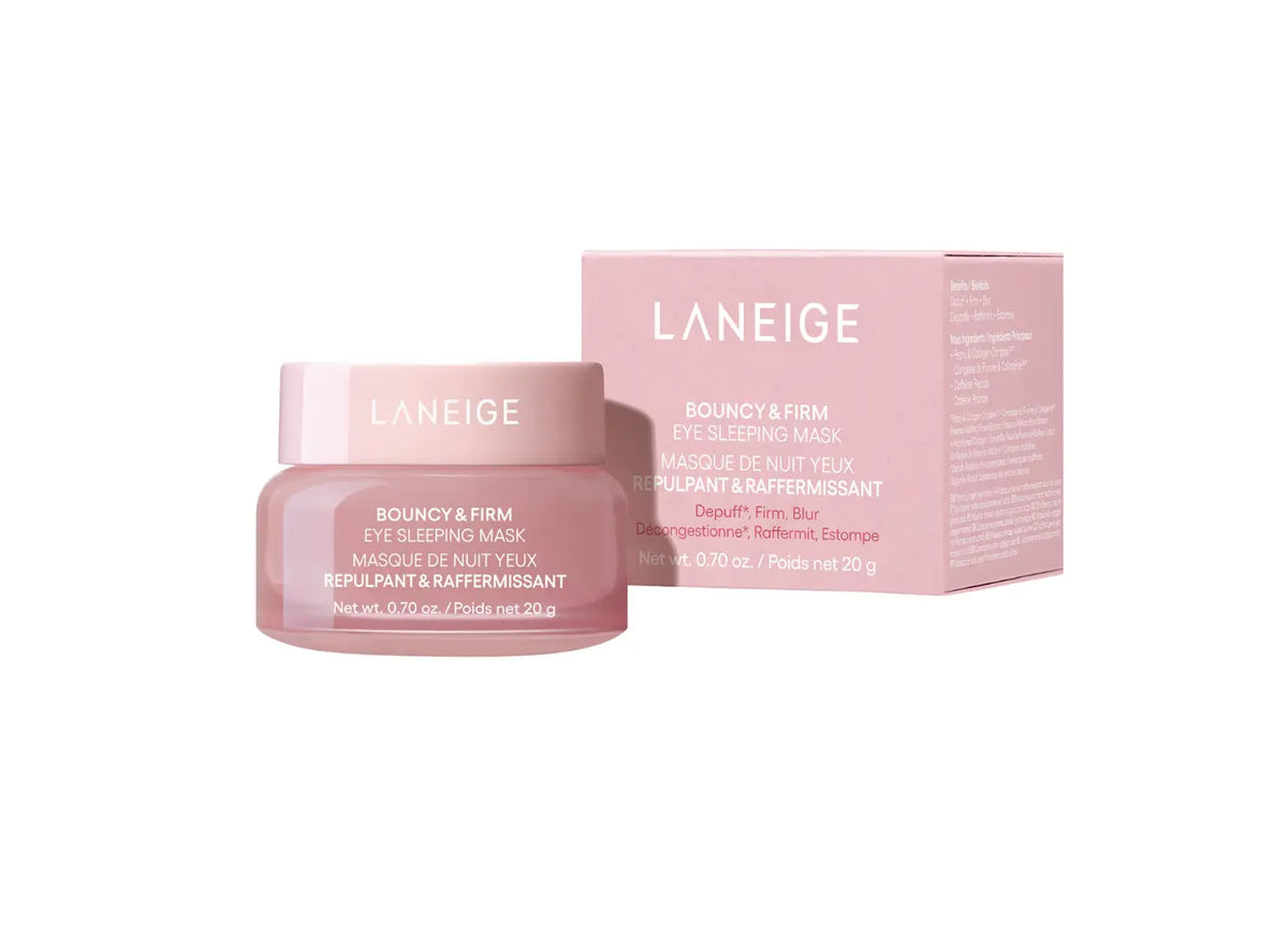Laneige Bouncy & Firm Eye Sleeping Mask 20 g with packaging