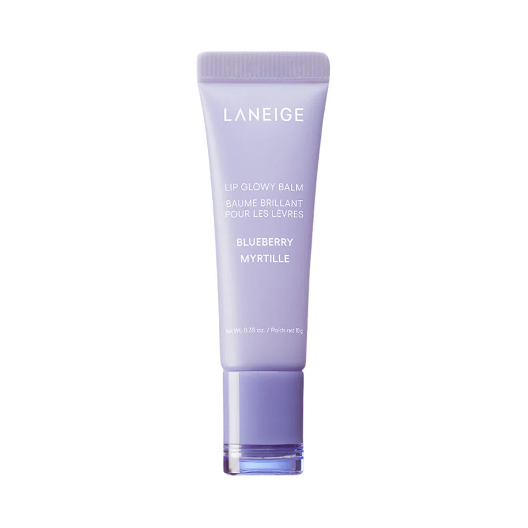 Laneige Lip Glowy Balm Blueberry 10g återfuktande lip balm med sheasmör och murumurusmör