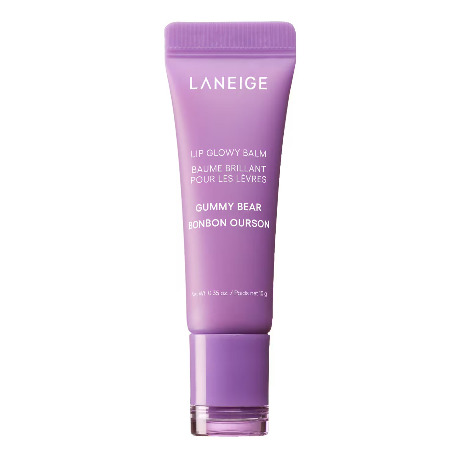 Laneige Lip Glowy Balm Gummy Bear 10g återfuktande läppbalsam med sheasmör och murumurusmör