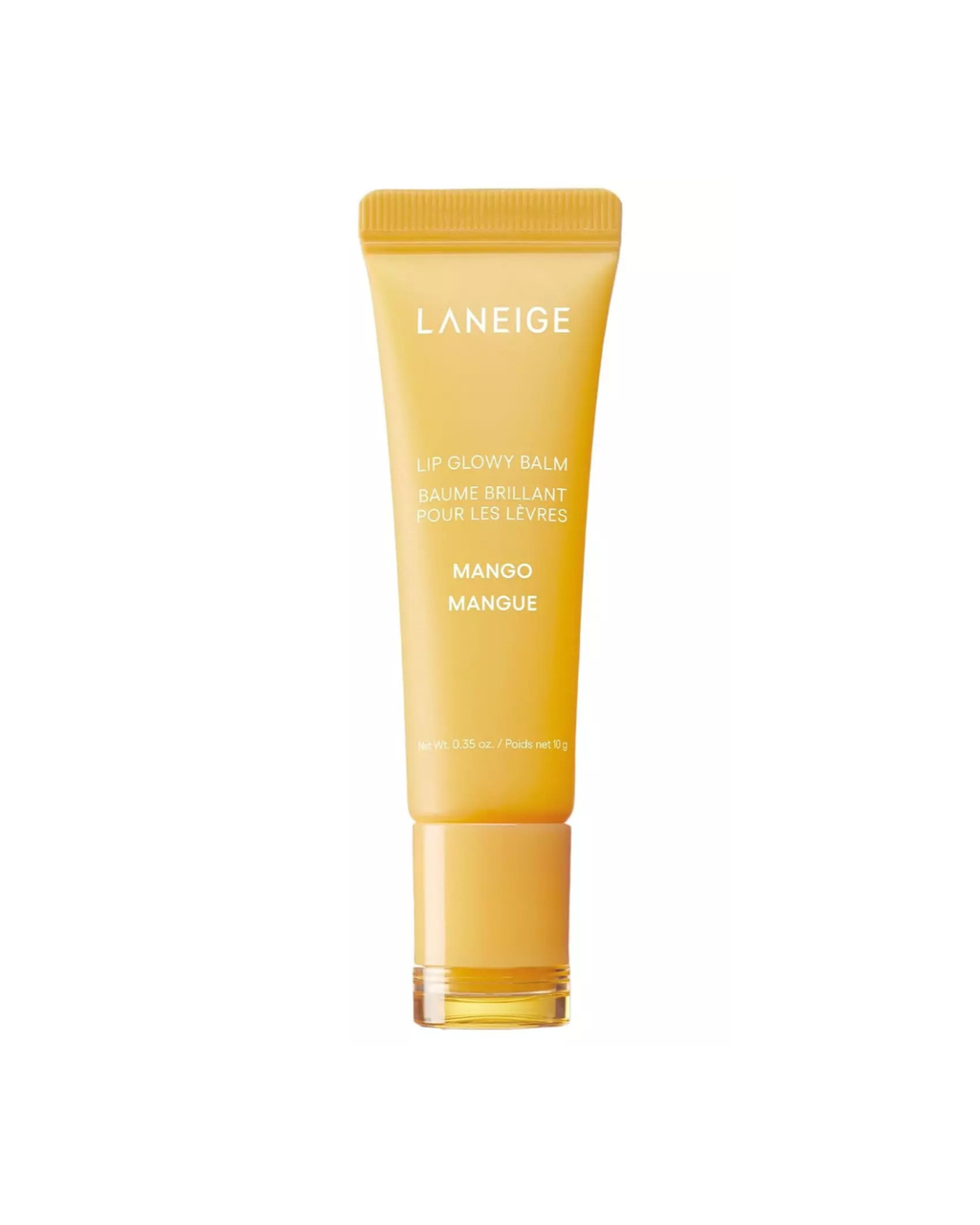 Laneige Lip Glowy Balm Mango 10g återfuktande läppbalsam med sheasmör och murumurusmör
