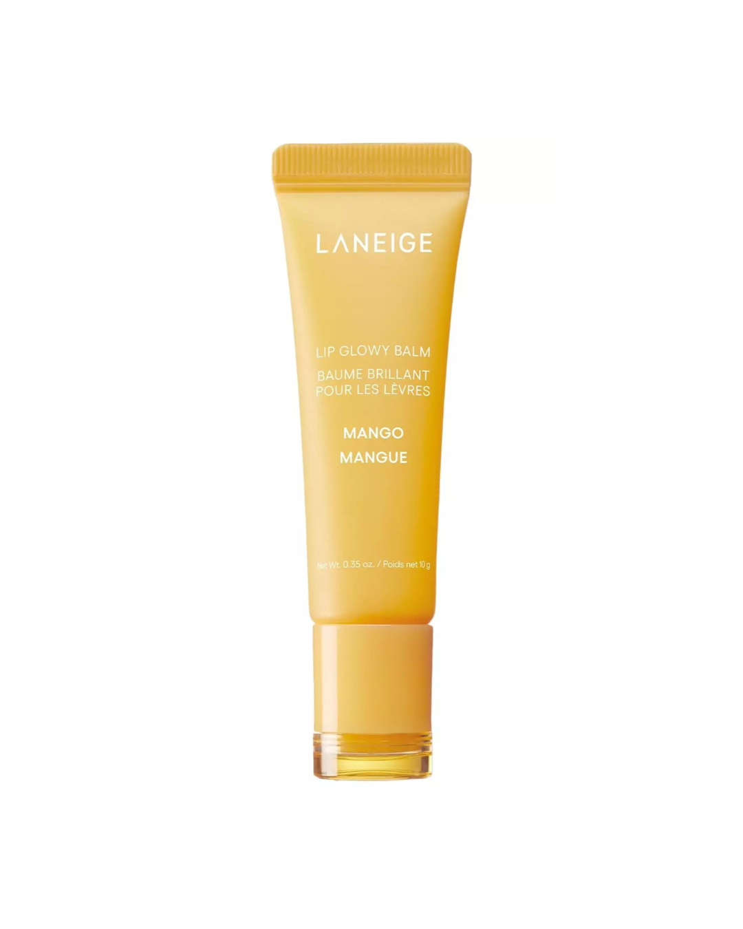 Laneige Lip Glowy Balm Mango 10g återfuktande läppbalsam med sheasmör och murumurusmör