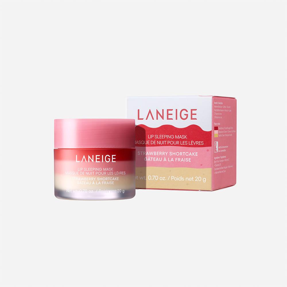 Laneige Lip Sleeping Mask med jordgubb som mjukgör och återfuktar läpparna över natten