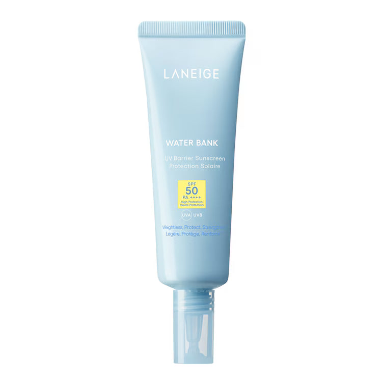 Laneige Water Bank UV Barrier Sunscreen SPF50+ PA++++ 50ml återfuktande ansiktssolkräm
