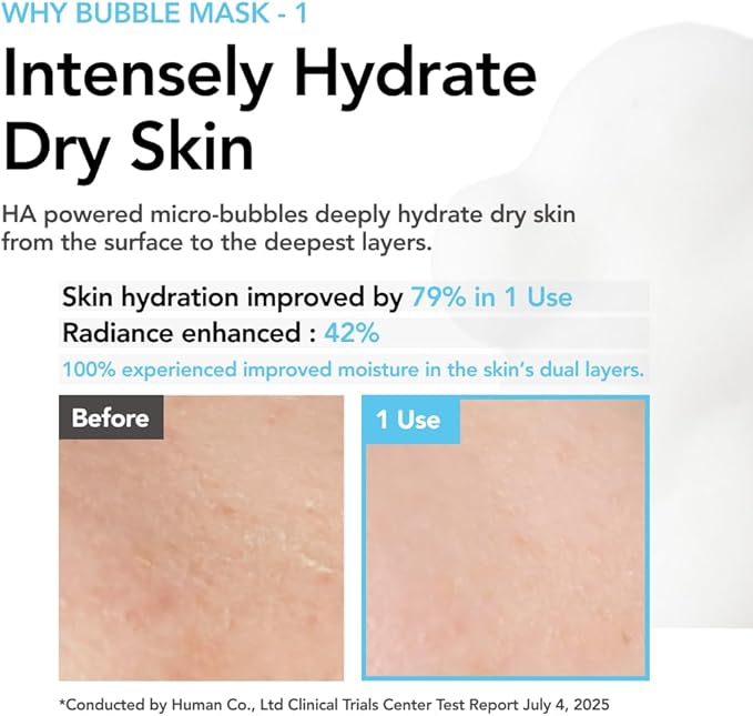 Återfuktande K-Beauty ansiktsmask med Multi Hyaluronic Acid Complex