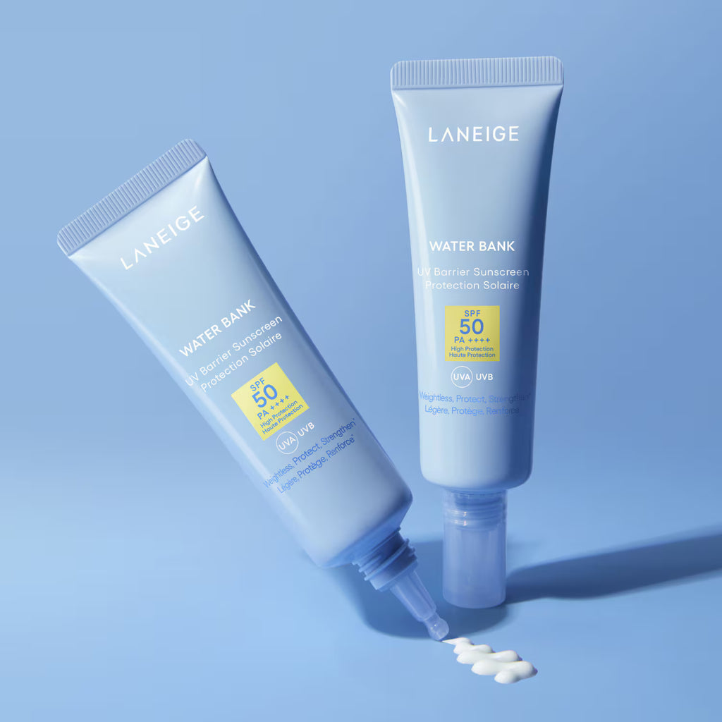 Lätt solkräm för ansiktet med SPF50+ PA++++ som fungerar perfekt under makeup