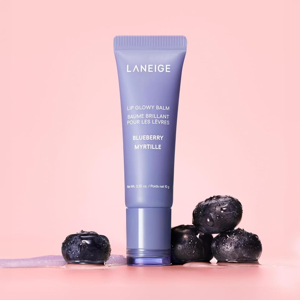 Hydrating Korean Lip Balm med Blueberry-doft och långvarig återfuktning