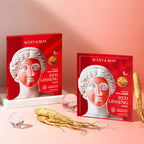Mary and May ginseng mask med antioxidativ effekt som skyddar huden och motverkar ålderstecken