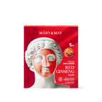 Mary and May Vegan Collagen Red Ginseng mask 4 pack hydrogel sheet mask med röd ginseng och veganskt kollagen