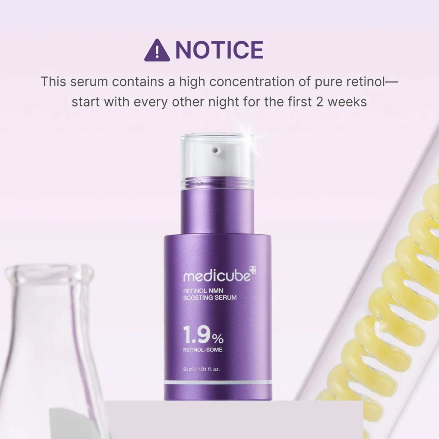 Retinolserum med ceramider och peptider