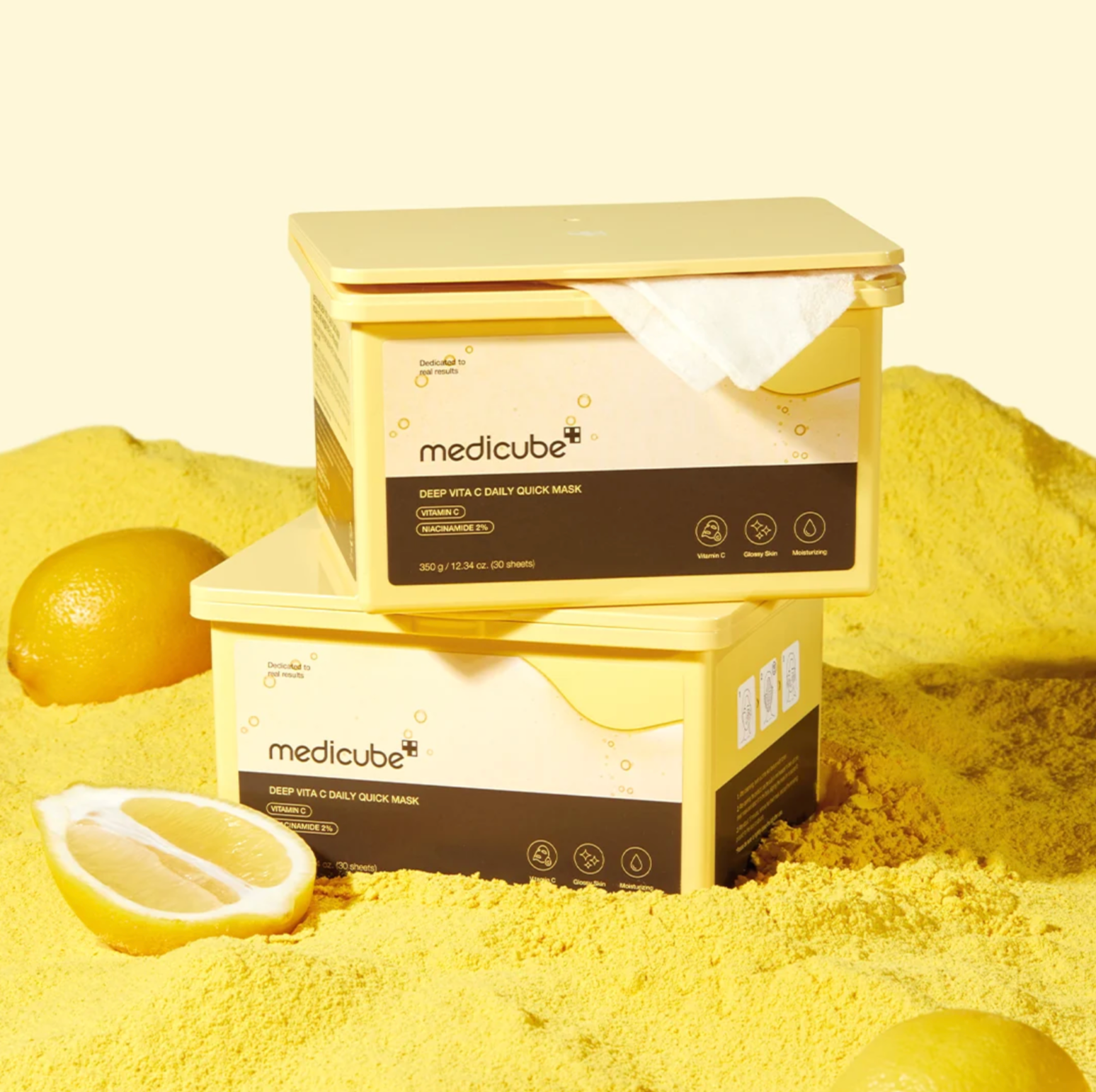 Glow sheet mask med niacinamid