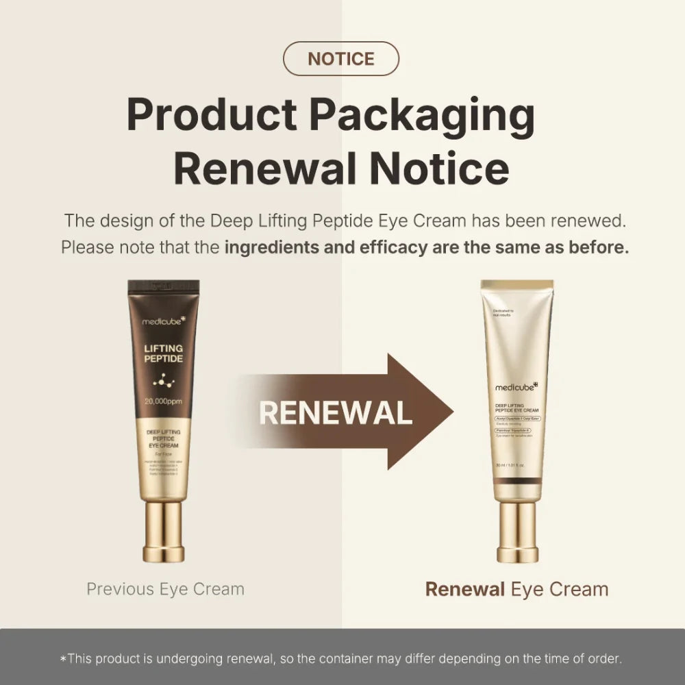 Medicube Peptide Eye Cream for Face