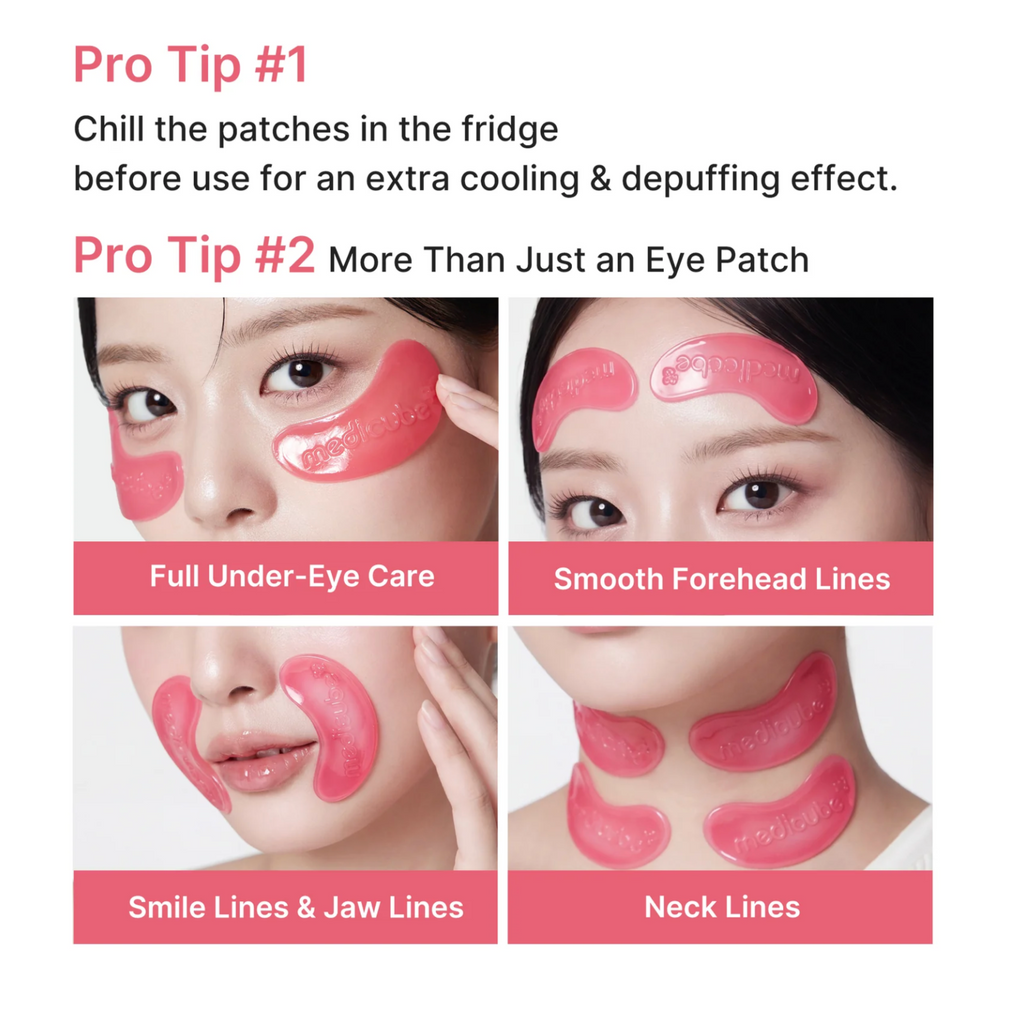 Nyckelingredienser i Medicube PDRN Pink Collagen Jelly Eye Mask