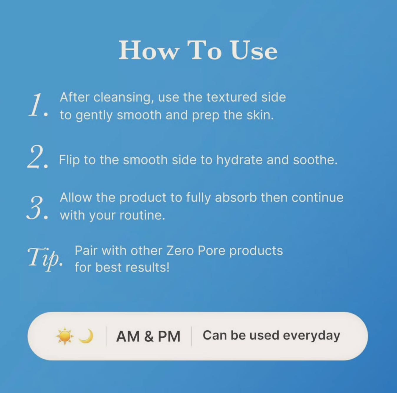 Så använder du Medicube Zero Pore Pad Mild