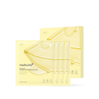 Medicube Kojic Acid Turmeric Brightening Gel Sheet Mask 4pcs for glowing skin and dark spot care (ansiktsmask mot pigmentfläckar)