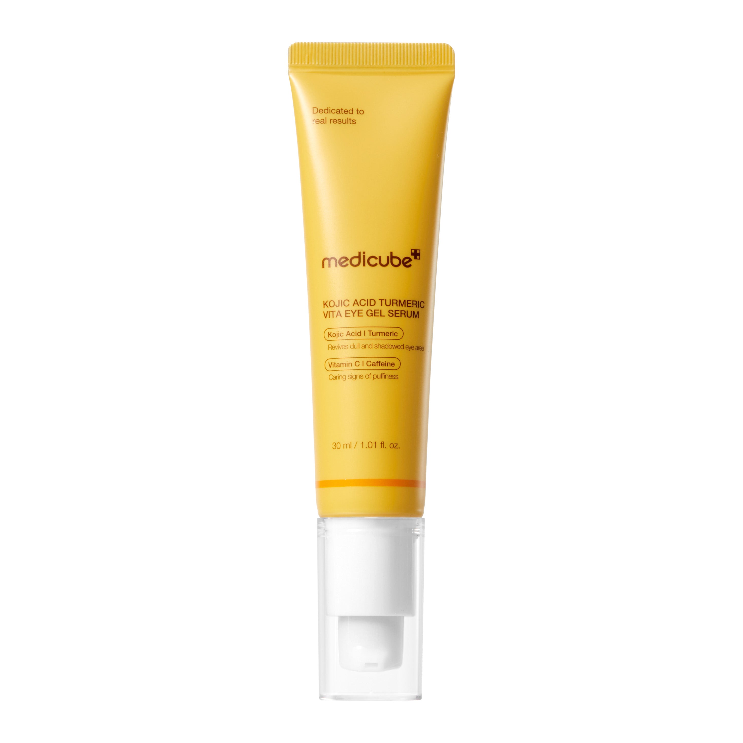 Medicube Kojic Acid Turmeric Vita Eye Gel Serum 30ml för mörka ringar och jämnare hudton runt ögonen