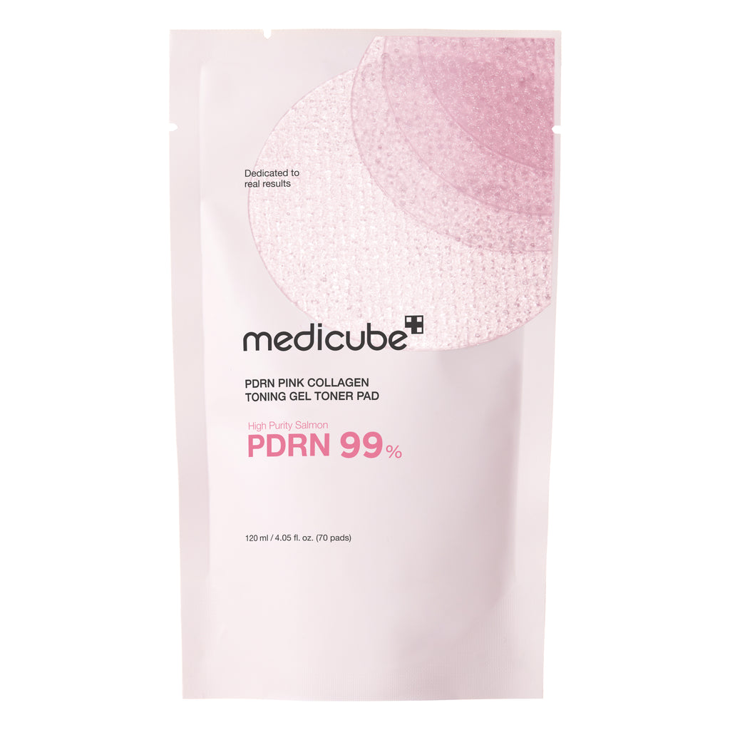 Gel toner pads med Salmon PDRN från Medicube