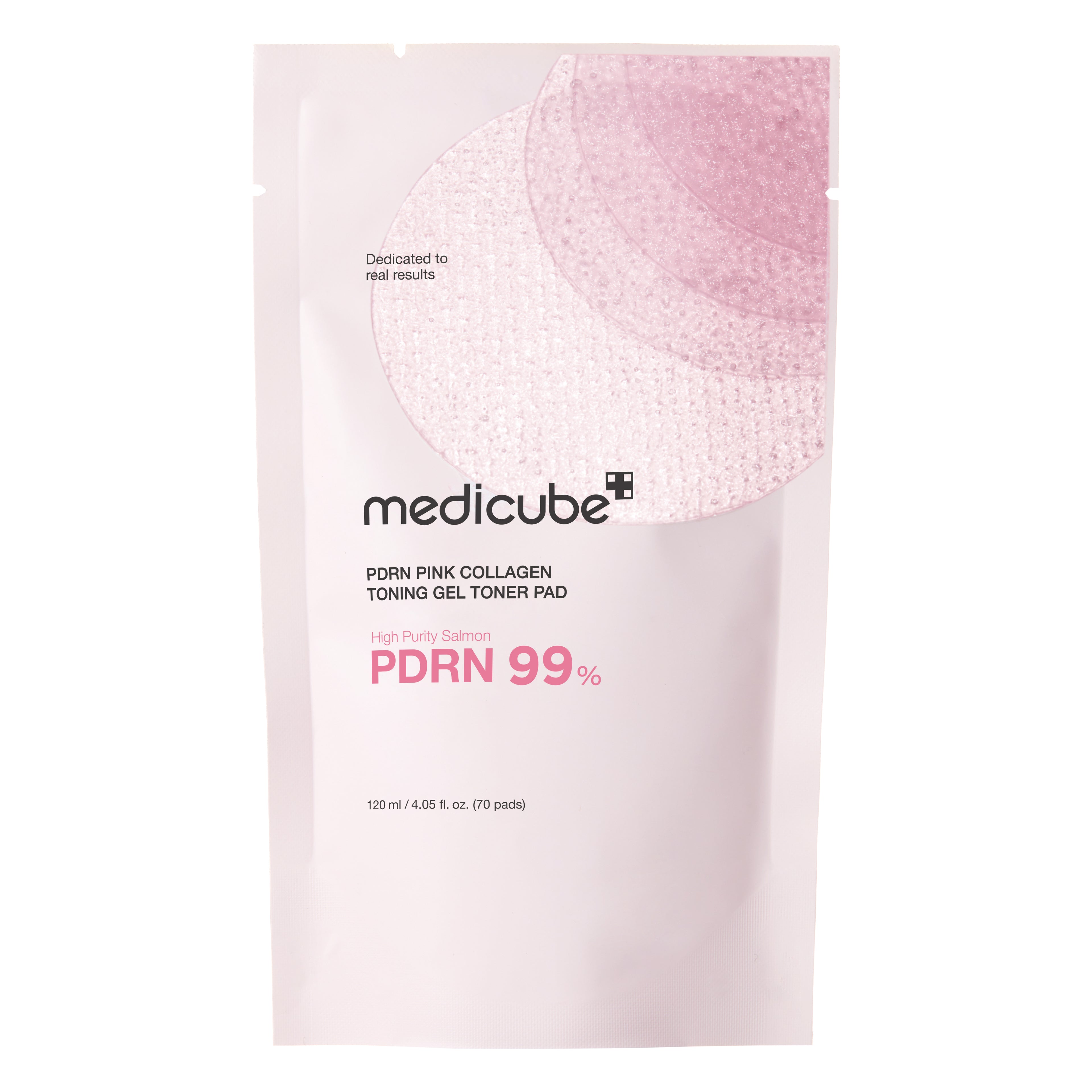 Gel toner pads med Salmon PDRN från Medicube