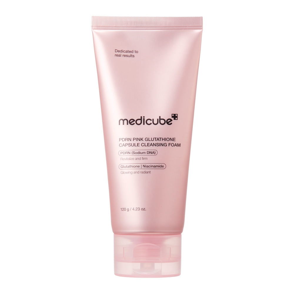 Medicube PDRN Pink Glutathione Capsule Cleansing Foam 120g