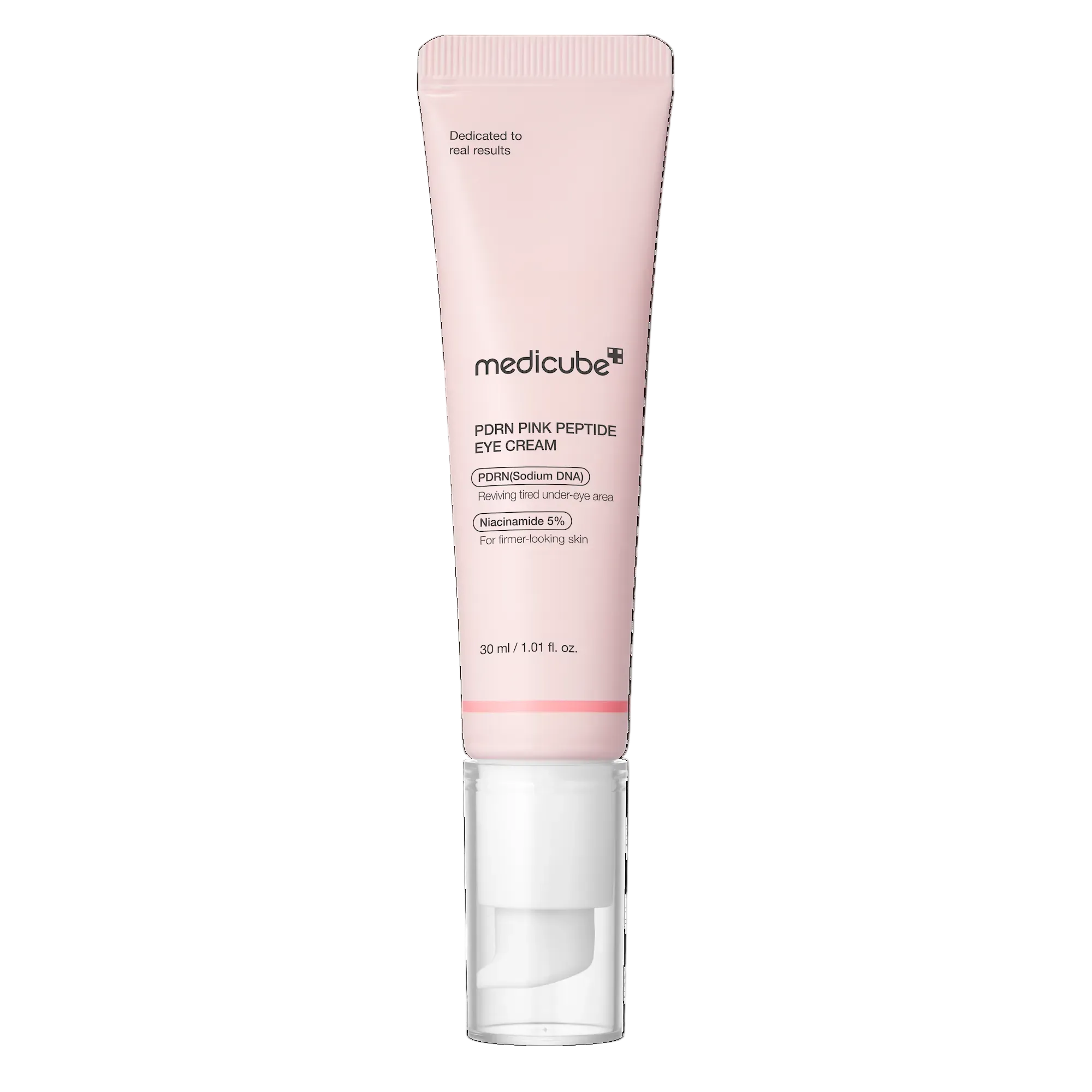 Medicube PDRN Pink Peptide Eye Cream 30 ml, ögonkräm med peptider som minskar fina linjer och ger fastare hud runt ögonen.
