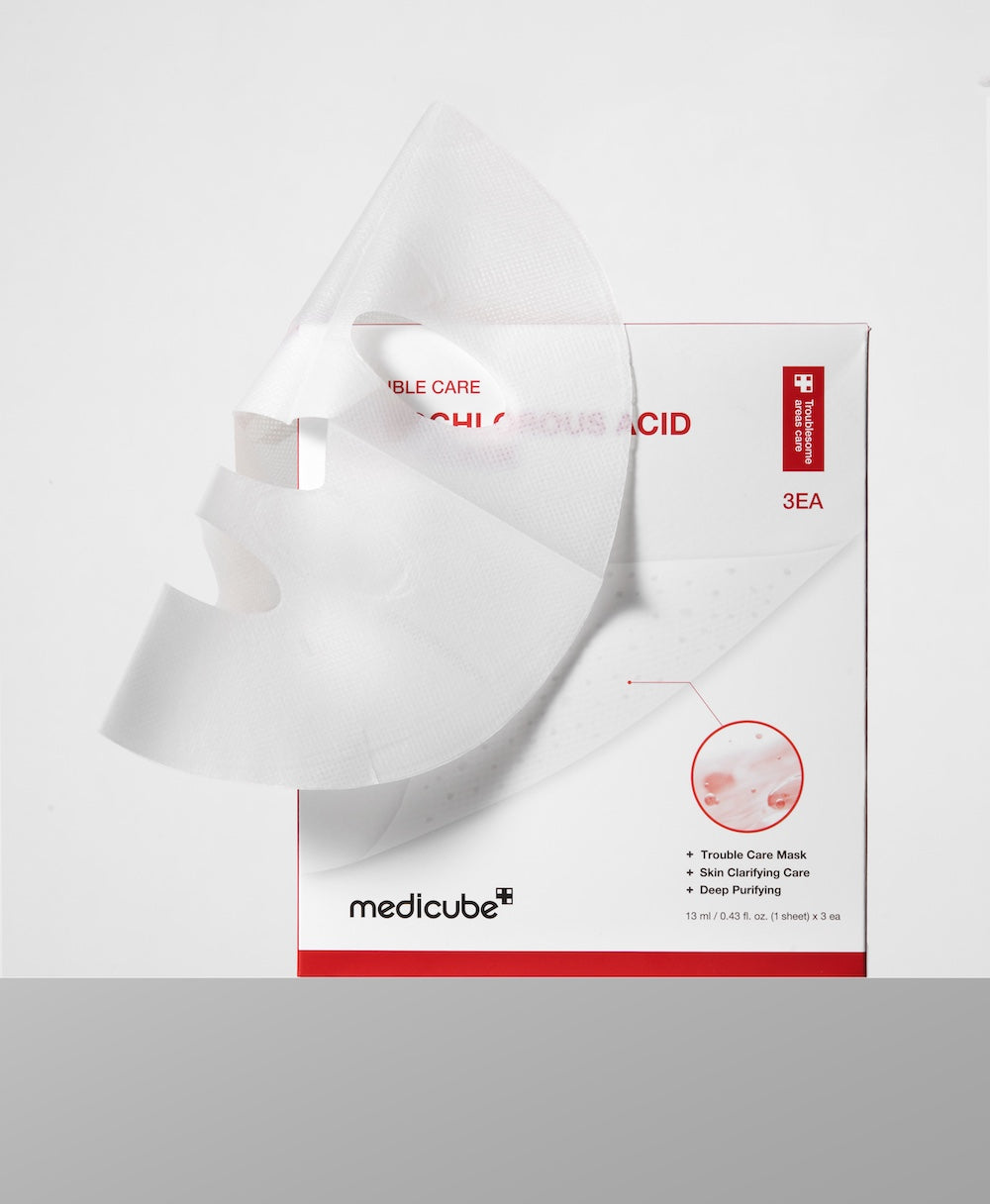 Medicube sheet mask som hjälper till att ge klarare hud