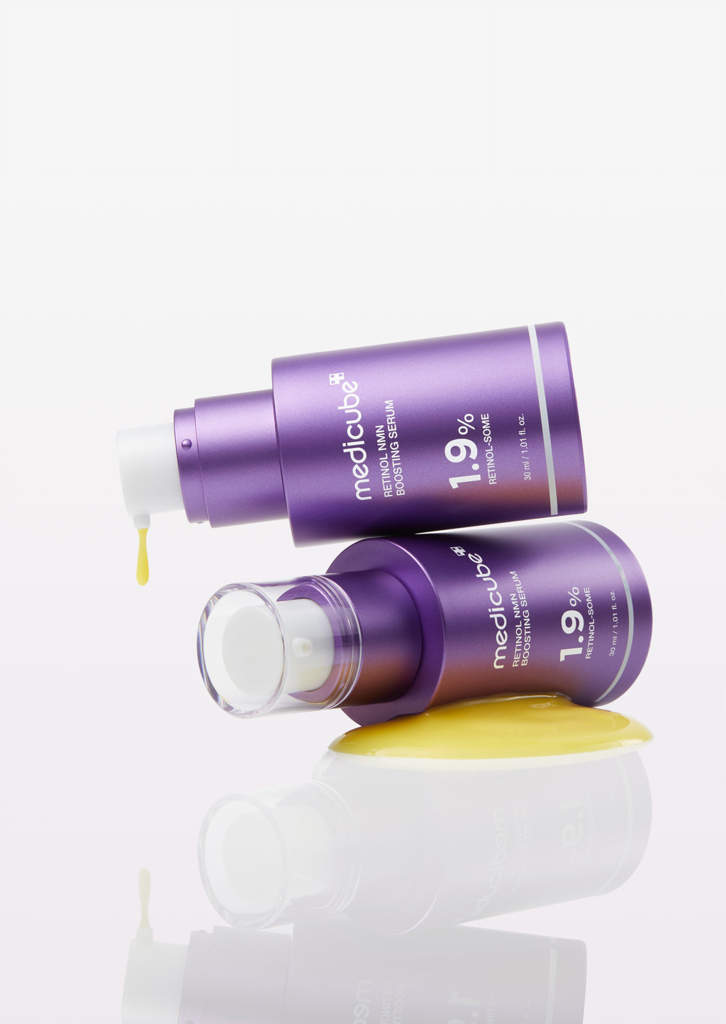 Retinolserum med retinal och peptider