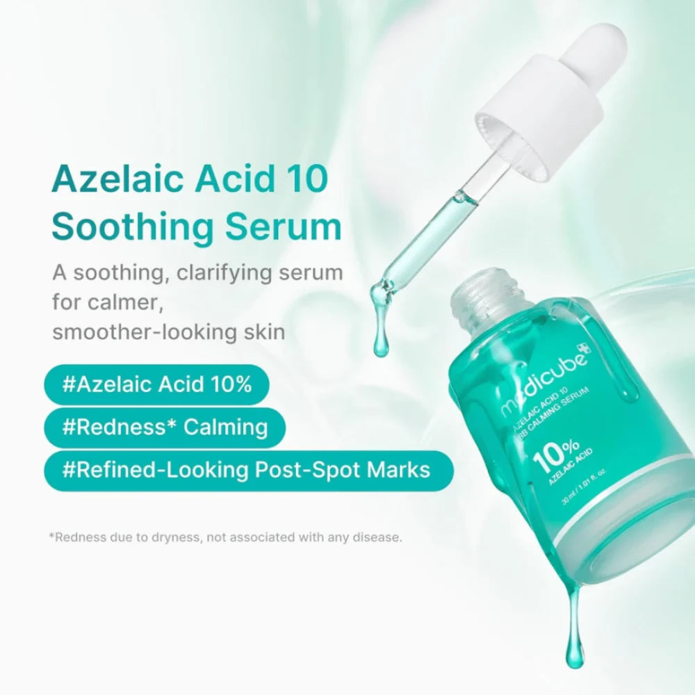 Nyckelingredienser i Medicube Azelaic Acid Serum