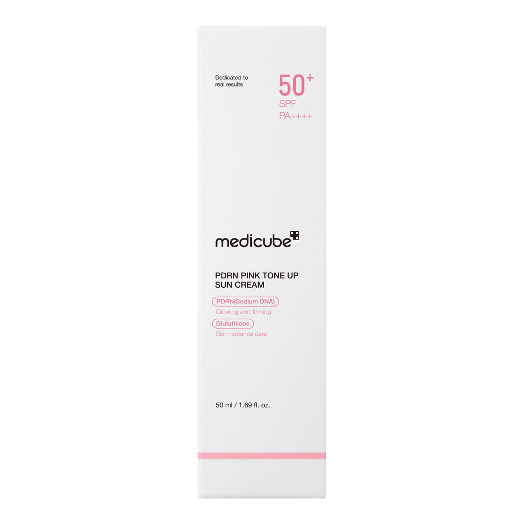 Koreansk SPF50+ solkräm med tone-up-effekt