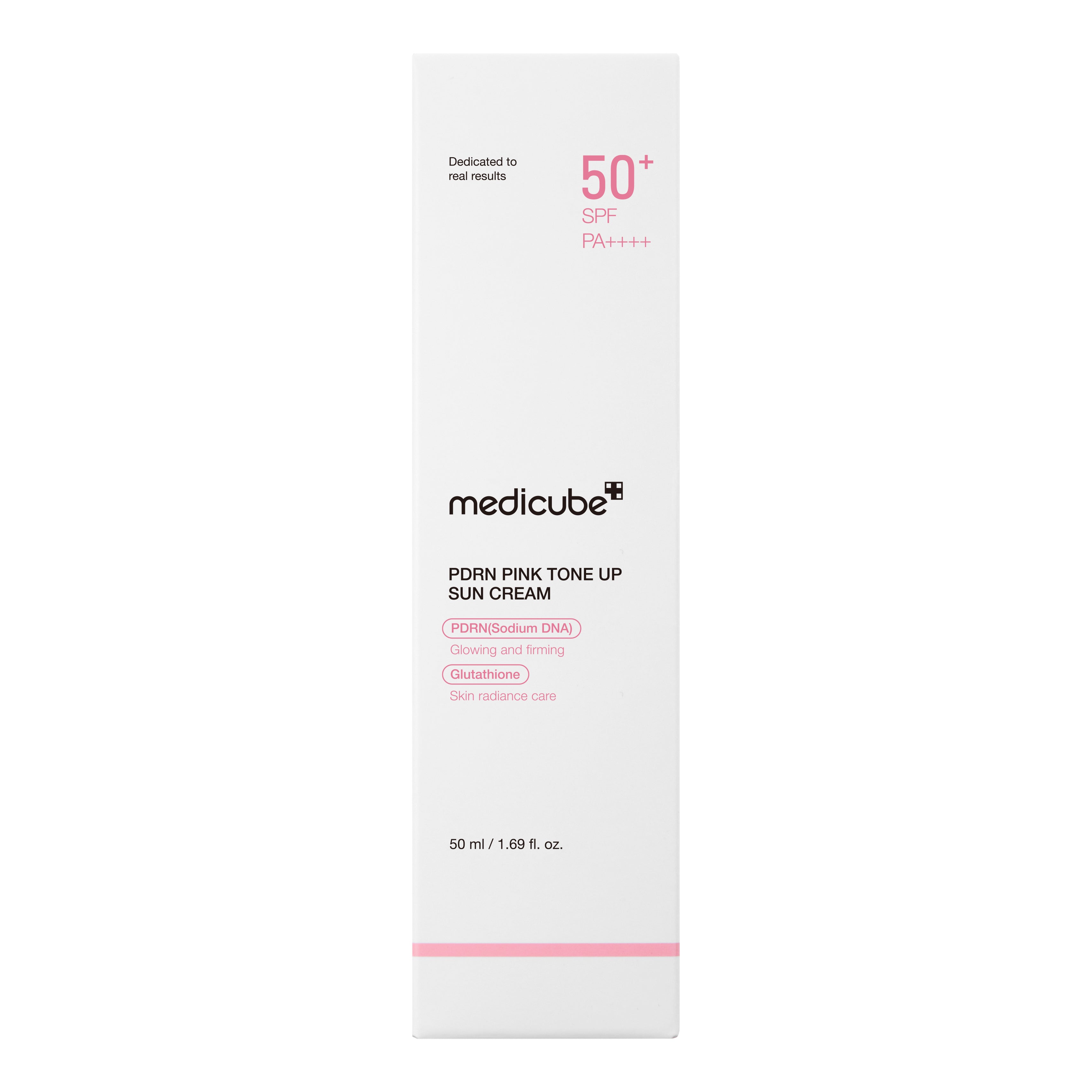 Koreansk SPF50+ solkräm med tone-up-effekt