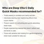 Så använder du Medicube Deep Vita C Daily Quick Mask