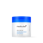 Medicube Zero Pore Pad 2.0 70pcs exfolierande pads med AHA och BHA som rengör porer, minskar talg och förbättrar hudens struktur