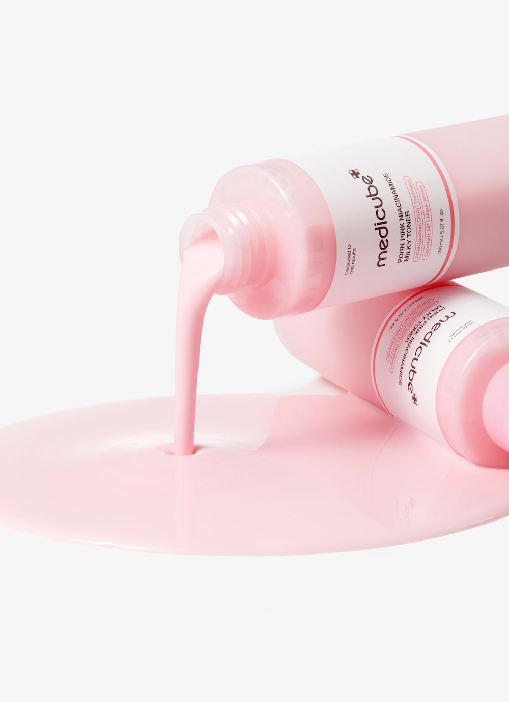 medicube pdrn pink niacinamide milky toner