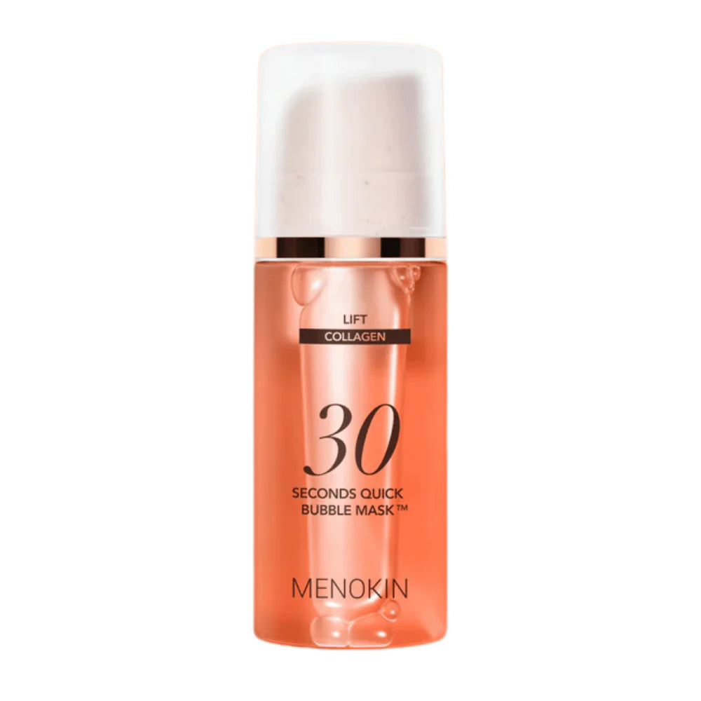 Menokin 30 Seconds Quick Bubble Mask Lift 95 ml med hydrolyserat kollagen och hyaluronsyra
