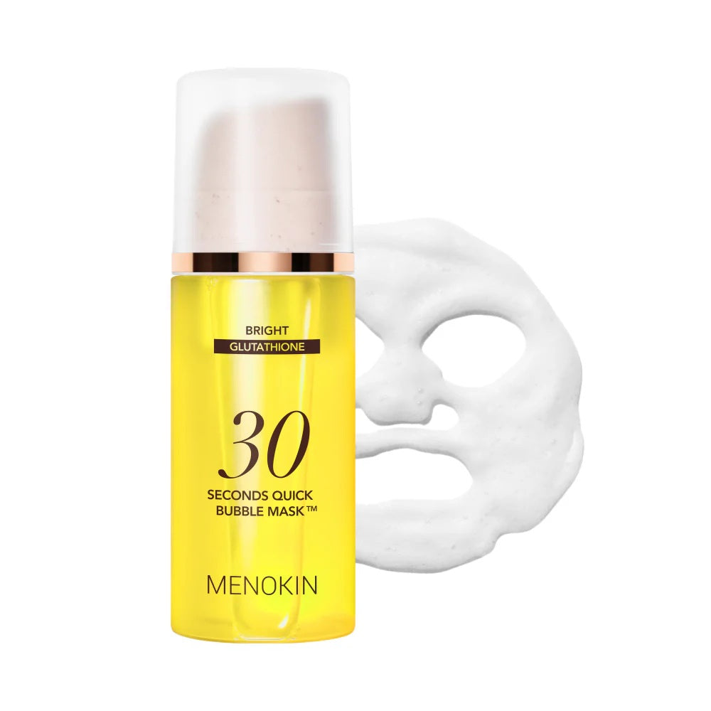Återfuktande leave-on bubbelmask för naturlig lyster