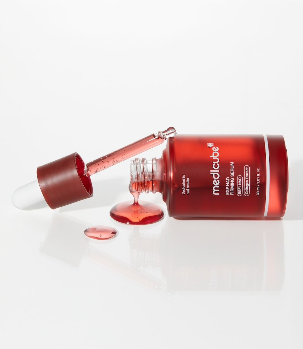 Anti-age serum med NAD+ för fastare och slätare hud