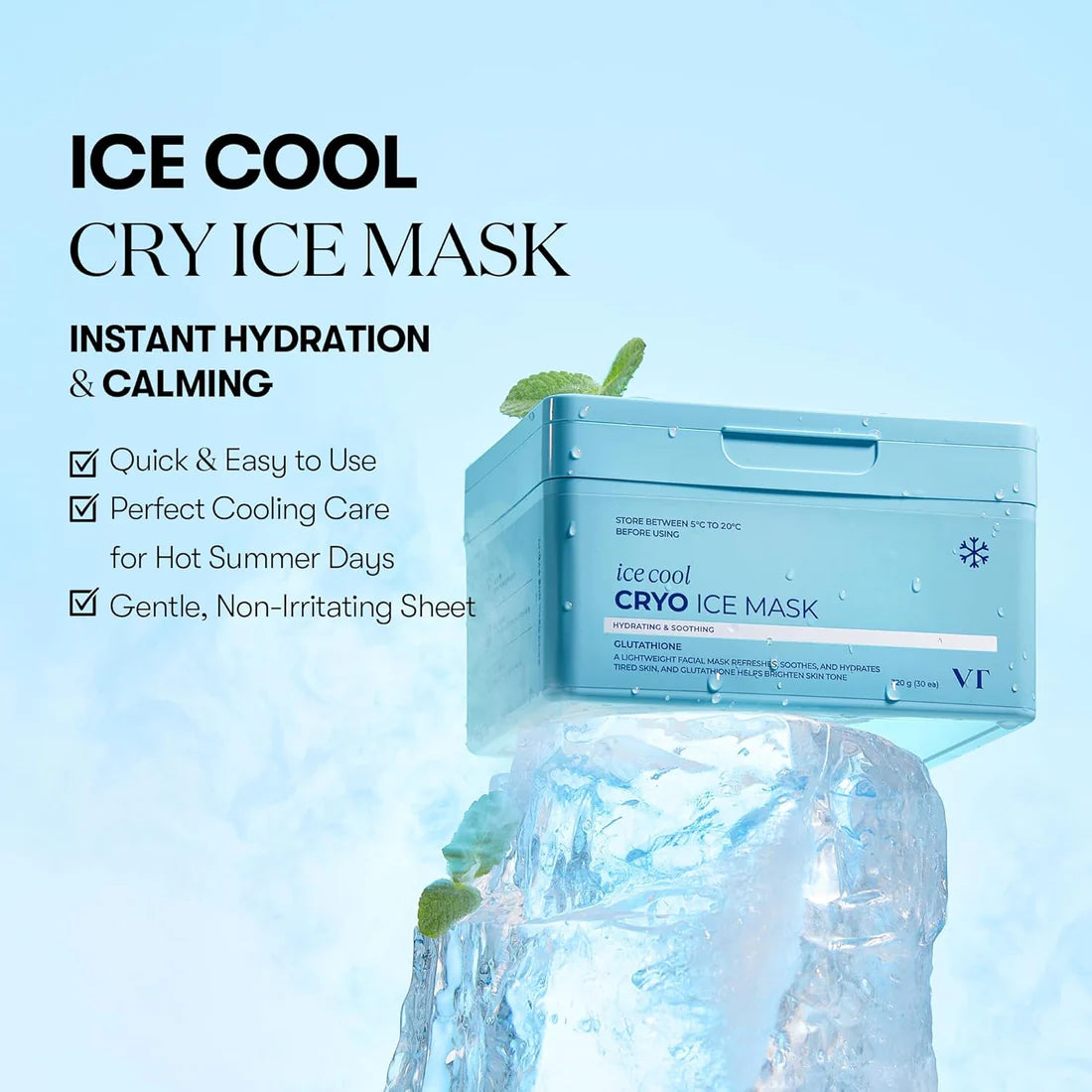 Niacinamide face mask for brighter and more even skin tone