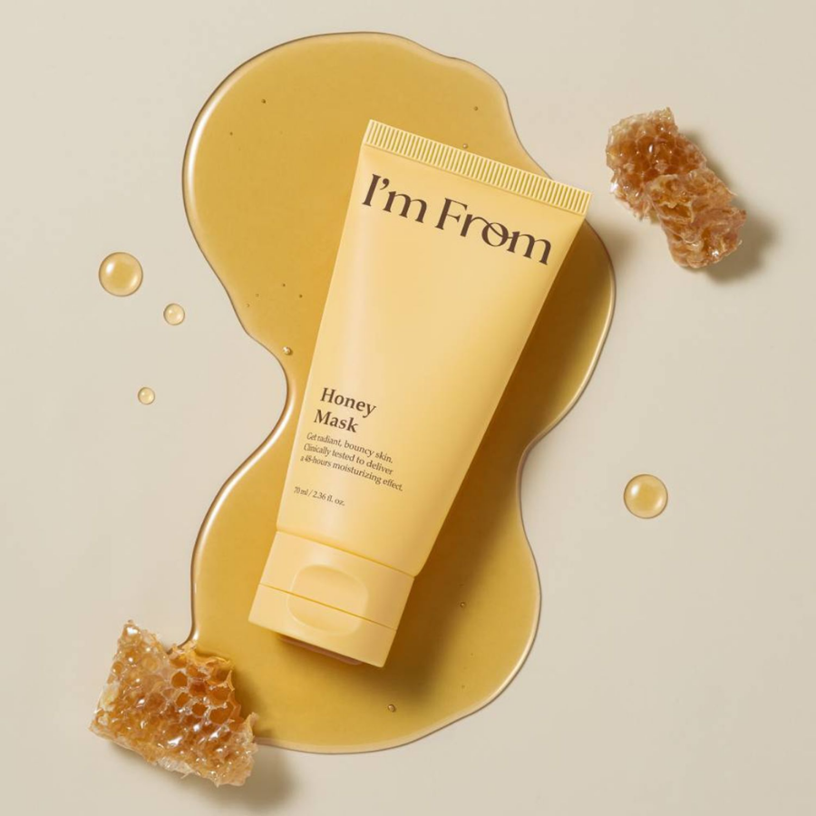 Närande Wash-Off Mask med honung, propolis och sheasmör för intensiv återfuktning