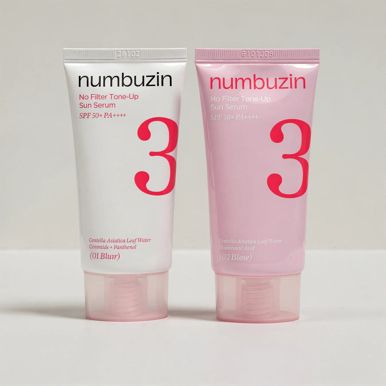 Koreanskt tone-up solserum med SPF50+ som ger en naturligt strålande glow-finish