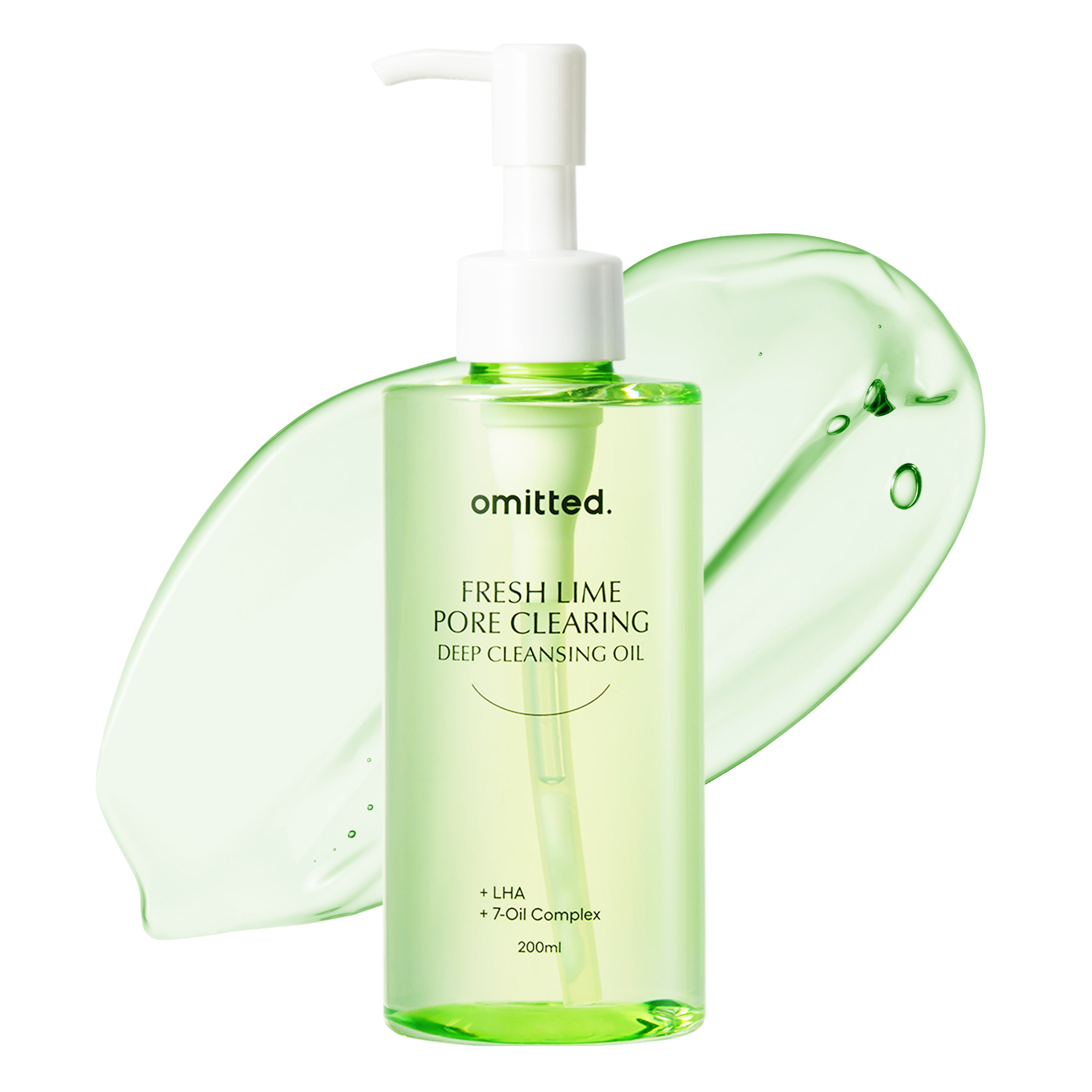 Omitted Fresh Lime Pore Clearing Deep Cleansing Oil 200 ml