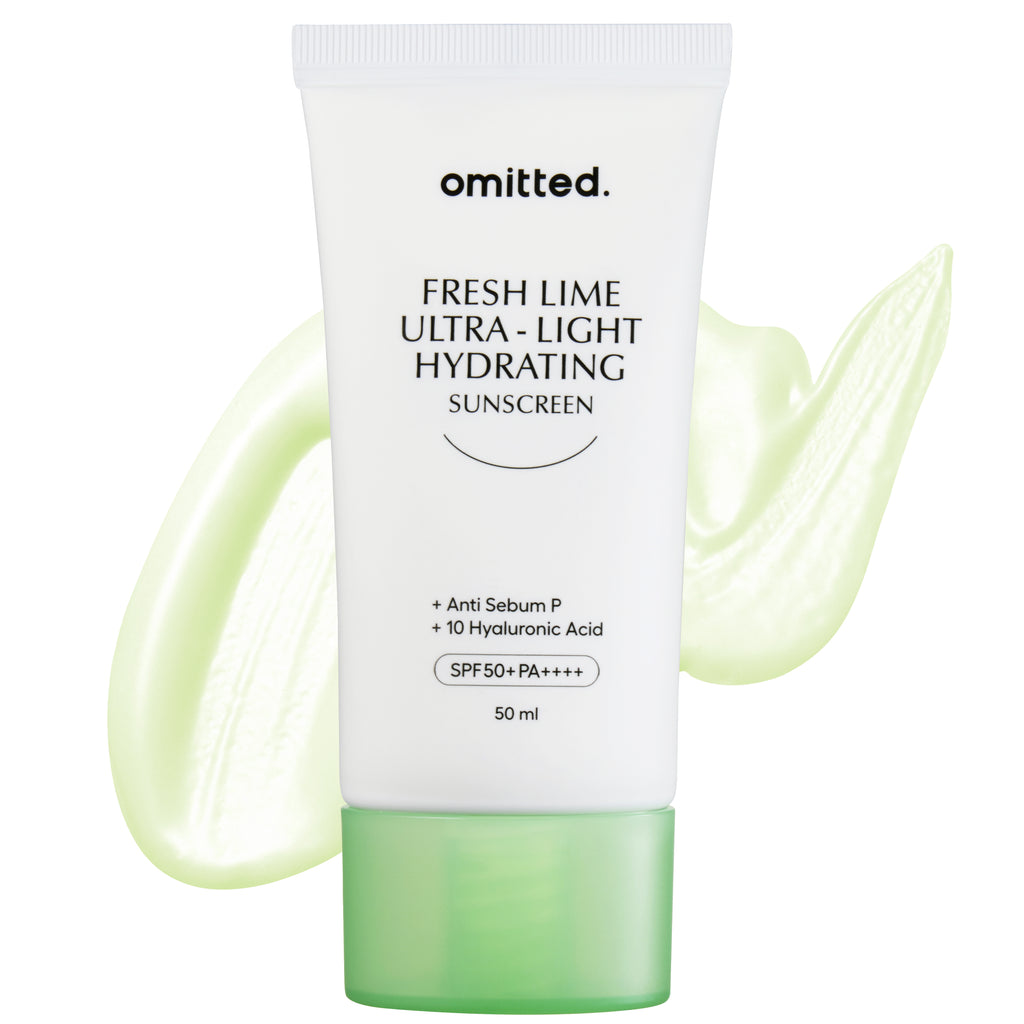 Omitted Fresh Lime Ultra-Light Hydrating Sunscreen 50 ml