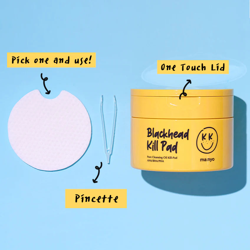 Ma:nyo Blackhead Pure Cleansing Oil Kill Pad 50st