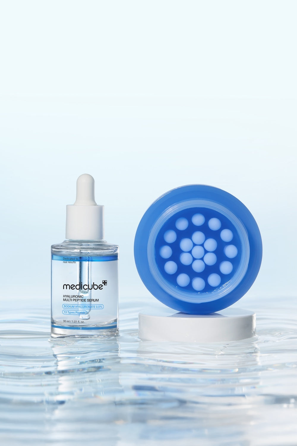 Panthenol face cream with hydrating moisture capsules