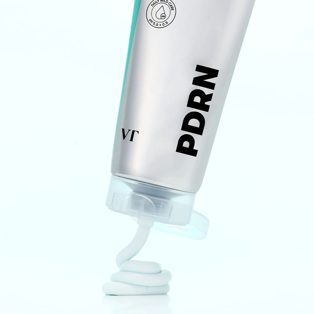 Ansiktsrengöring med PDRN, ceramider och panthenol