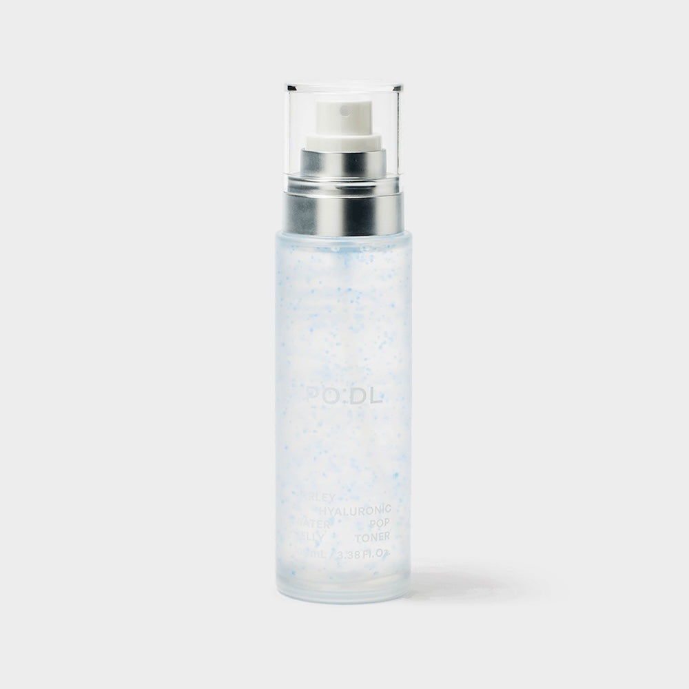 PO DL Barley Hyaluronic Toner som återfuktar och ger huden glow