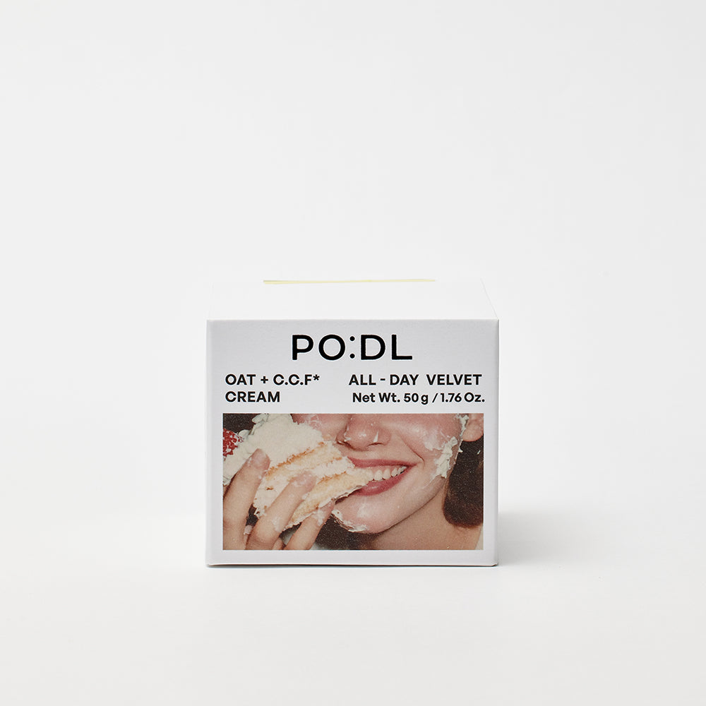 PO DL Oat Ceramide Cream daglig ansiktskräm för återfuktning och glow