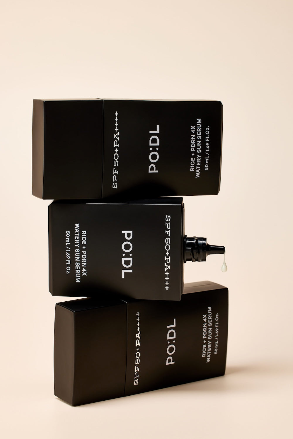 Gentle SPF50 sun serum for sensitive skin PO:DL Rice PDRN watery sunscreen