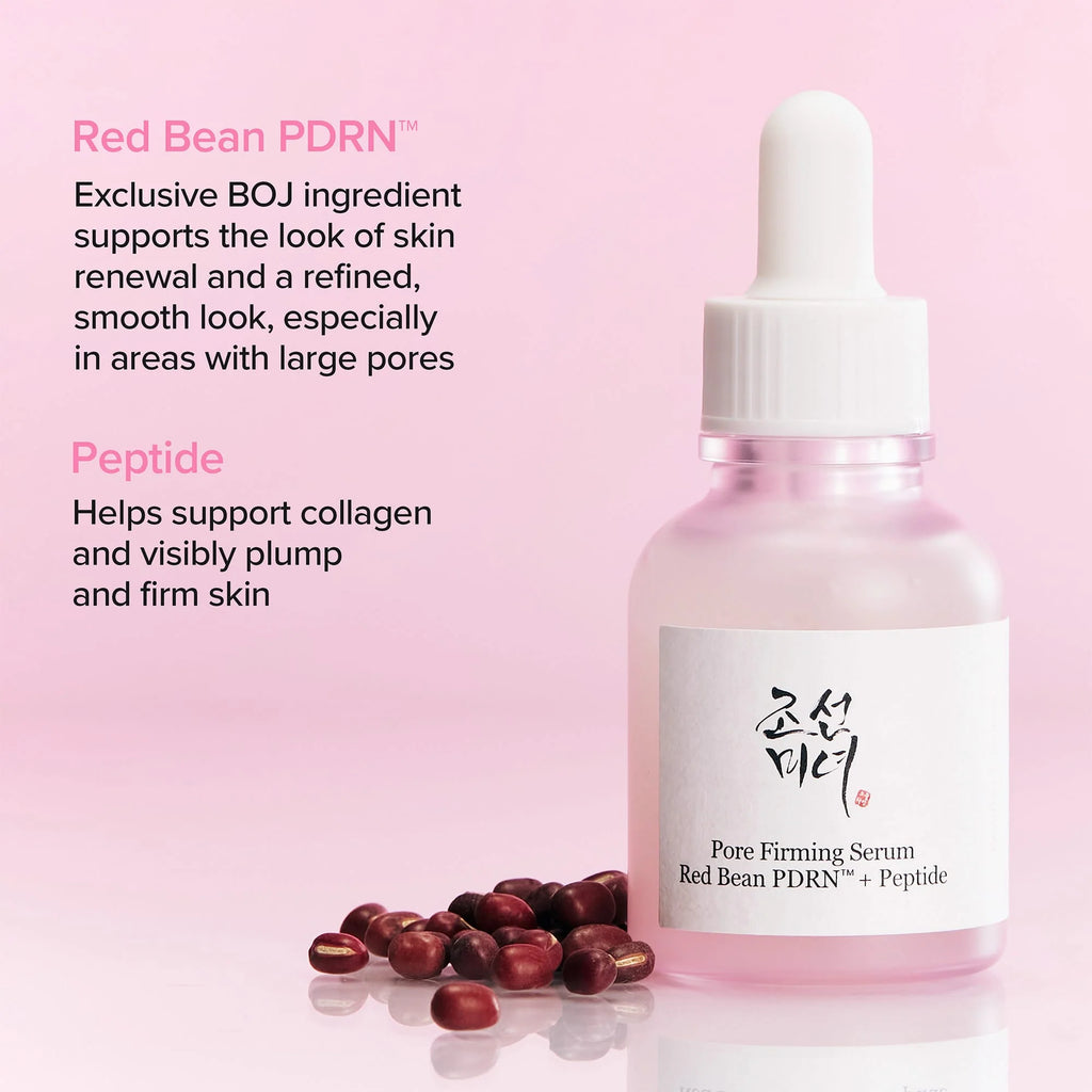 Pore refining-serum med Red Bean Extract och niacinamid för ojämn hudstruktur och förstorade porer